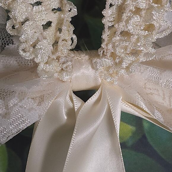 BLACK FRIDAY SALE - Ivory Lace TuTu Dress w/ Matching Headband NWT Size 2T - 3T - Picture 16 of 16